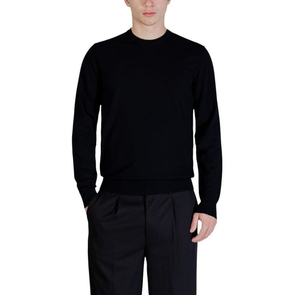 Guess Black Viscose Men's Sweatshirt